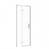 Душові двері Cersanit Larga 80х195 розпашні лівосторонні, профіль хром S932-119 