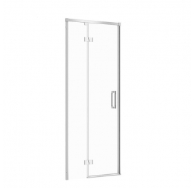 Душевая дверь Cersanit Larga 80х195 распашная левосторонняя, профиль хром S932-1..