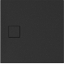 Душевой квадратный поддон Cersanit tako slim 80x80x4 черный матовый + сифон S932-165