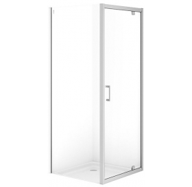 Душевая кабина квадратная Cersanit BRASCO 80x80x190 Хром S168-009