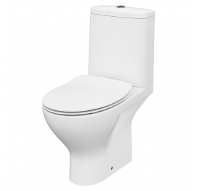 Унитаз-компакт CERSANIT Moduo SBTW CleanOn 651 011 3/5 с бачком и сиденьем Slim ..