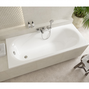 Ванна акриловая Cersanit OCTAVIA 150 x 70 прямоугольная с ножками, S301-251