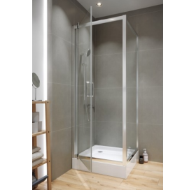 Душевая кабина квадратная Cersanit ARTECO PIVOT 80x80x190 Хром S157-009
