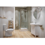 Душова кабіна квадратна Cersanit ARTECO PIVOT 80x80x190 Хром S157-009