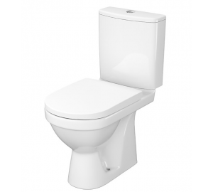 Унитаз-компакт Cersanit SIMPLE ON 021 3/5 783 ZIP + сидение дюропласт soft-close K119-023