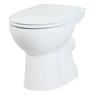Чаша унітазу CREAVIT SEDEF, гор.злив д/кутового бачка (SD310.001)