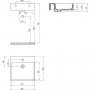 Раковина керамическая накладная Deante Temisto, 50х50см, белый CDT_6U5S
