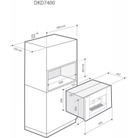 Вбудована кавоварка De Dietrich DKD7400A