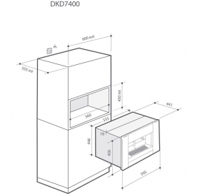 Вбудована кавоварка De Dietrich DKD7400AU