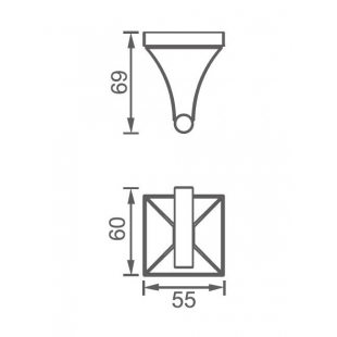 Крючок Devit Classic 6080151 хром