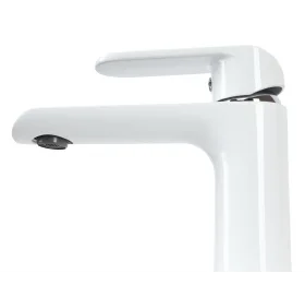Смеситель для раковины Devit Iven 43111141W хром/белый