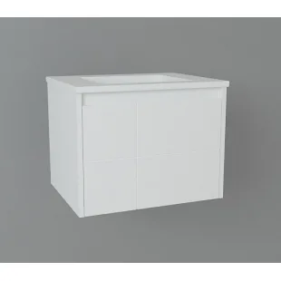 Тумба з умивальником Devit Laguna 60 білий 0020110W