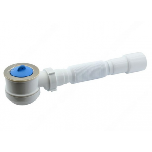 Сифон для піддону Extra Plast 6.5см і з гофротрубка 1-1/2 "х 40/50мм ЕП -1000