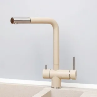Змішувач кухонний Fabiano FKM 31.7 SS Cream