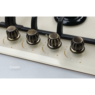 Варочная поверхность газовая Fabiano FHG-R 10-44 VGH-T Cream