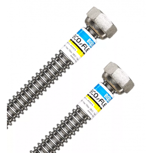 Шланга Металлическая Нержавеющая ECO-FLEX ВОДА 1/2 - 1/2 дюйм W1FF050