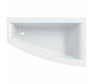 Ванна акрилова Geberit SELNOVA SQUARE 170х105 отвір зливу зліва + ніжки 554.291.01.1