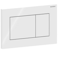 Кнопка змиву Geberit Sigma01 square 115.660.11.1 білий глянець