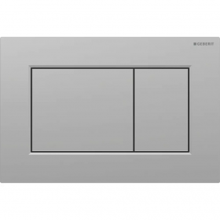 Кнопка змиву Geberit Sigma01 square 115.660.JQ.1 хром матовий
