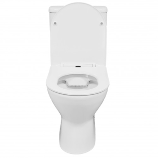 Унітаз компакт Grace RIVO білий із сидінням дюропласт UF, 48246 / CT8132