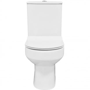 Унітаз компакт Grace TORA білий із сидінням дюропласт UF, 47984 / CT8602C