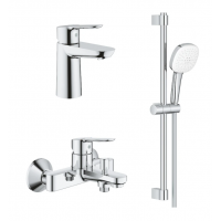 Комплект змішувачів для ванної кімнати 3 в 1 Grohe BauEdge 123365S1