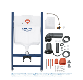 Інсталяція для унітазу GROHE Rapid SL (1,13 м) з підключеннями 38840000