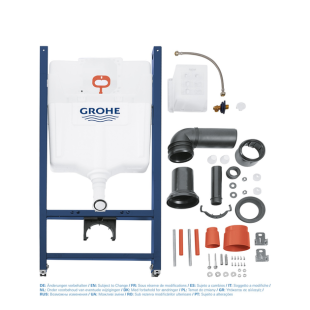 Инсталляция для унитаза GROHE Rapid SL (1,13 м) с подключениями 38840000