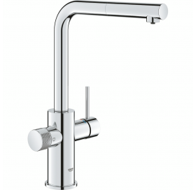 Комплект для фильтрации воды по технологии обратного осмоса Ecosoft Standard + Grohe  Blue Pure Minta (MO55030601)