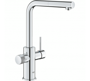 Комплект для фильтрации воды по технологии обратного осмоса Ecosoft Standard + Grohe  Blue Pure Minta (MO55030601)