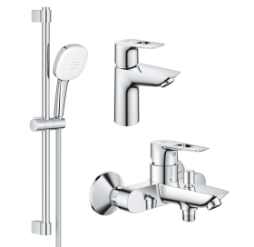Комплект змішувачів для ванної кімнати 3 в 1 Grohe BauLoop New UA123214S1