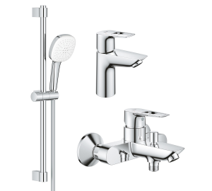 Комплект смесителей для ванной комнаты 3 в 1 Grohe BauLoop New UA123214S1
