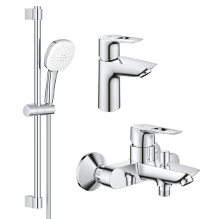 Комплект змішувачів для ванної кімнати 3 в 1 Grohe BauLoop New UA123214S1
