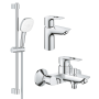 Комплект змішувачів для ванної кімнати 3 в 1 Grohe BauLoop New UA123214S1