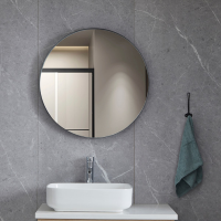 Дзеркало кругле Insana Black 70x70 см, (Чорний) А0047428