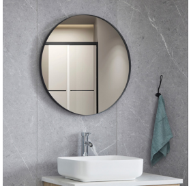 Зеркало круглое Insana Black 70x70 см, (Черный) А0047428