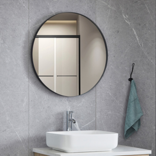 Дзеркало кругле Insana Black 70x70 см, (Чорний) А0047428