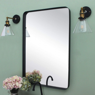 Дзеркало прямокутне Insana Black - 4 60x90 см А0054912