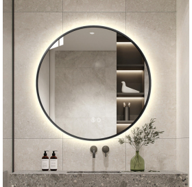 Дзеркало кругле Insana LED J-005 70x70 см з LED-підсвічуванням, (Білий) А0058159
