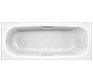 Ванна сталева прямокутна Koller Pool Universal 150x70 anti-slip з отвором для ручок (B50H8I00E)