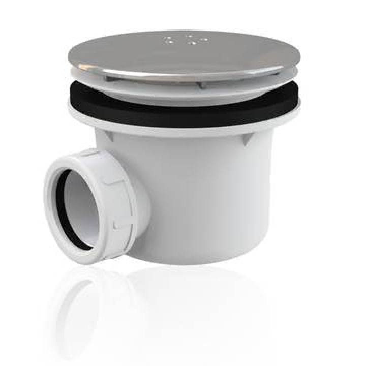 Сифон для піддону Koller Pool LUX 90 |40 мм, хром, 1047660349