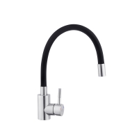 Смеситель для кухни с гибким изливом Kroner KRP Edelstahl Klassisch - ESG035BLK
