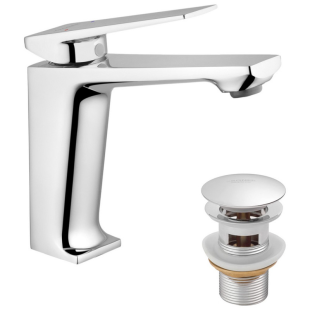 Змішувач для раковини Kroner KRP Ersel C0111BV хром CV035468