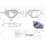  Кухонна мийка Miraggio Tirrion 960 Терра