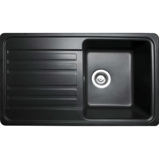 Кухонна мийка Miraggio Versal 750 Чорна
