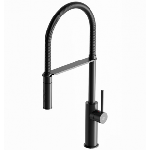 Смеситель кухонный Paffoni Light Black 01504