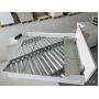 Дзеркальна шафа ПІК Базис 80 LED із дзеркалом на фасадах 80 White SH-0580-Вl