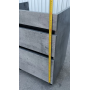 Тумба ПІК Мінімал с умывальником КОМО 60 см, T 306019 Mgr + UM-6019 (Grey)