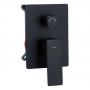 Душовий комплект Qtap Gemini, Matt Black QTGEM113BLM45697