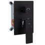 Душовий комплект Qtap Gemini, Matt Black QTGEM114BLM45703